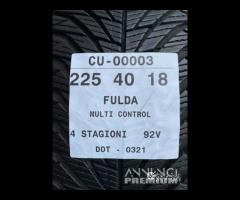 2 PNEUMATICI 225/40 R18 FULDA 4 STAGIONI SEMINUOVE