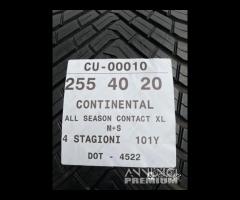 2 PNEUMATICI 255/40 R20 CONTINENTAL 4 STAGIONI 80%