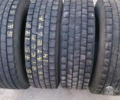 4 di pneumatici usati 225 75 17.5 michelin