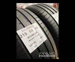 2 PNEUMATICI 215/50 R18 MICHELIN ESTIVE 75%