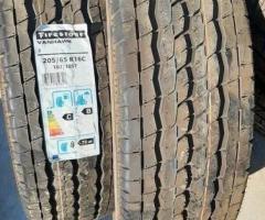 Coppia pneumatici nuovi 205 65 16c firestone