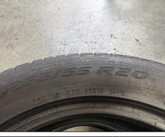 2 Gomme 255/55 R20 Pirelli 4 Stagioni 80% residui