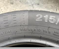 4 Gomme 215/60 R17 96H Continental estive NUOVE