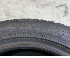 2 Gomme 215/55 R17 98V Dunlop invernali 80%residui - 3