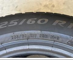 2 Gomme 225/60 R17 99H Pirelli invernali85%residui