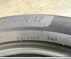 2 Gomme 215/60 R17 96H Michelin Estive 85% residui