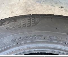 4 Gomme 215/60 R17 Bridgestone 90%residui del 2022