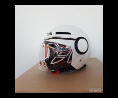 CASCO JET BIANCO OMOLOGATO PRONTA CONSEGNA - 1