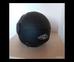 CASCO JET KY-111 NUOVO NERO OPACO