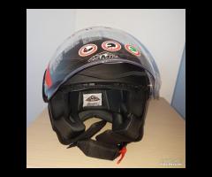 NUOVO CASCO JET COLORE NERO OPACO OMOLOGATO