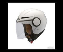 NUOVO CASCO SMK NERO DEMIJET